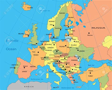 Map Of Europe Now United States Map