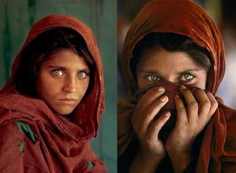 A Life Revealed Green Eyes Afghan Girl Kodak Moments