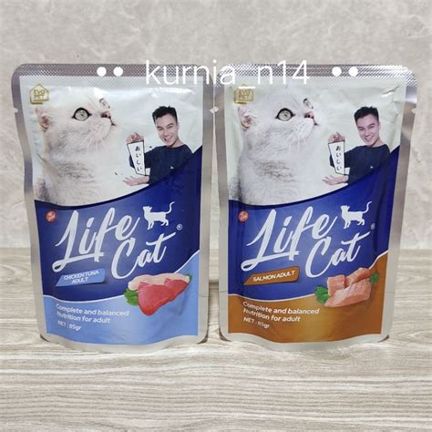 Life Cat Adult Wetfood Pouch 85 Gr Makanan Basah Untuk Kucing Dewasa