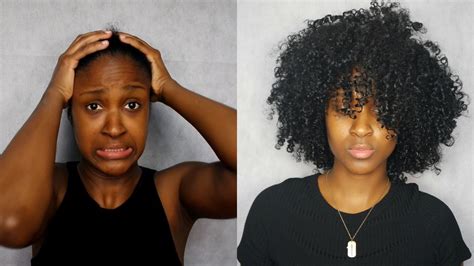 This is possible if you choose a hairstyle like this one. Natural Hair | Straight to Curly | JasmineLaRae - YouTube