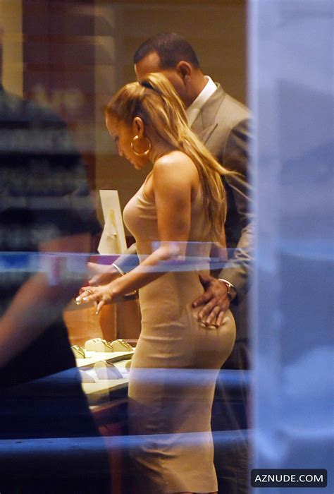 Jennifer Lopez Sexy With Alex Rodriguez At Jewelry Stores