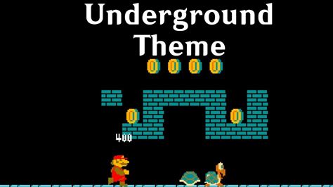 Super Mario Bros Sound Effect Underground Theme Song Hd Youtube