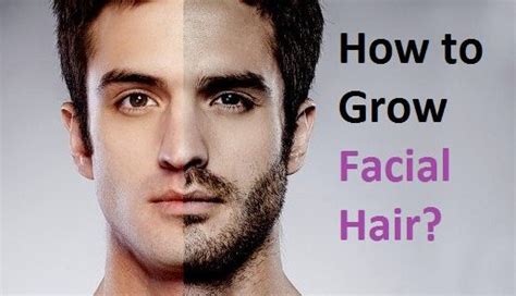 How To Grow Facial Hair