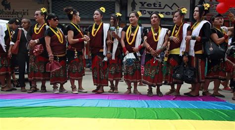 Hundreds Of Lgbt And Supporters Rally In Kathmandu World News The Indian Express
