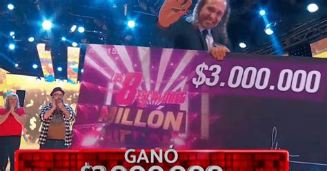 Los 8 Escalones Del Millón Un Participante Hizo Historia Al Ganar Tres Millones De Pesos Tv