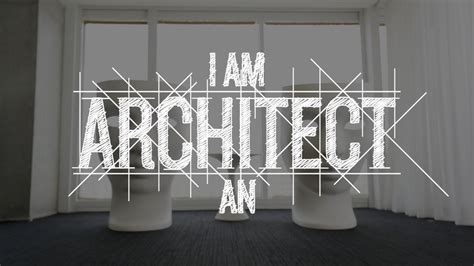 I Am An Architect Discover Architecture Youtube