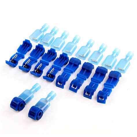 300pcs T Tapmale Female Insulated Wire Splice Terminal Connectors Kits