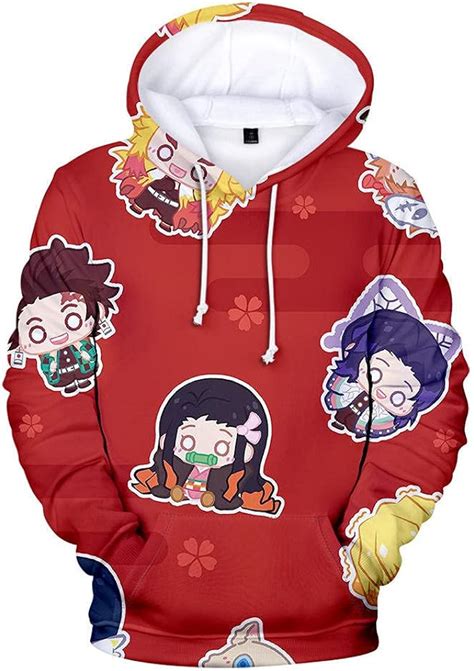 Gipfeto 3d Impresas Sudaderas Con Capucha Demon Slayer Kimetsu No Yaiba