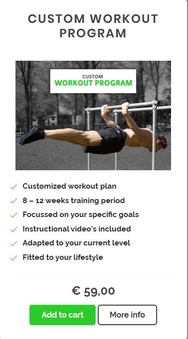 how to create your own calisthenics workout program