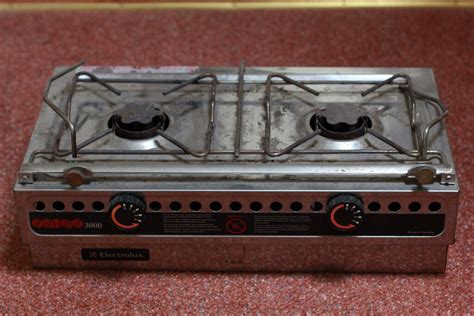 Free To Collect Twin Burner Spirit Stove For Boating Or Camping In