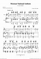 Roca - Himno Nacional Mexicano (Mexican Anthem) sheet music for piano ...