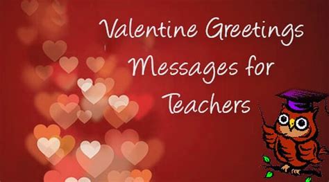 You are everything i've ever dreamt of, and calling you my happy valentine's day texts for him. Valentine Greetings Messages for Teachers | Valentine's ...