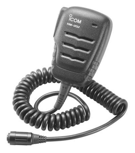 Icom Hm202001 Waterproof Speaker Microphone For M73 M91d Ipx7