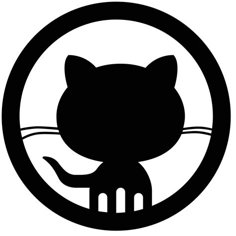 Github Logo Png Transparent Image Download Size 1600x1600px