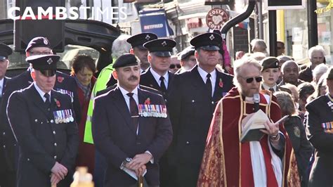 March Remembrance Day 2017 Cambs Times Youtube