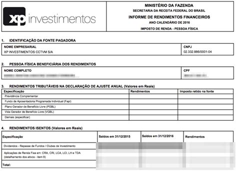 Topo Imagem Como Declarar Rendimentos De Fundos De Investimento