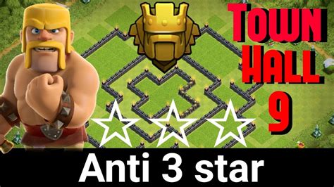By using one of these bases you will probably get 2 starred very easily but that is. base coc th 9 terkuat | base th 9 terbaik | base coc th 9 anti 3 star - YouTube