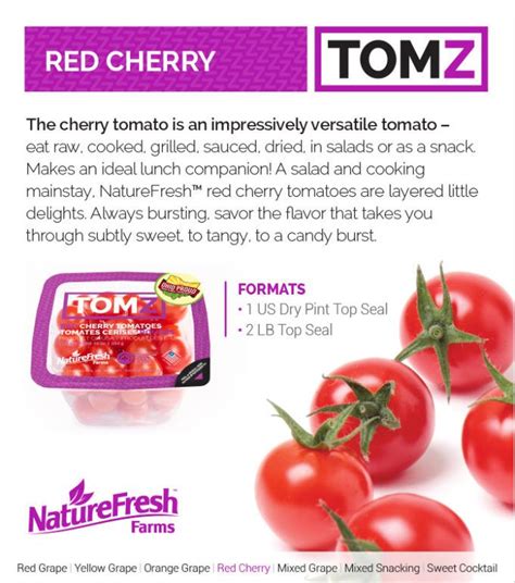 Tomz Snacking Tomatoes Nature Fresh Farms