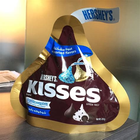 Hersheys Kisses Assorted Flavors 400 Grams Grocery