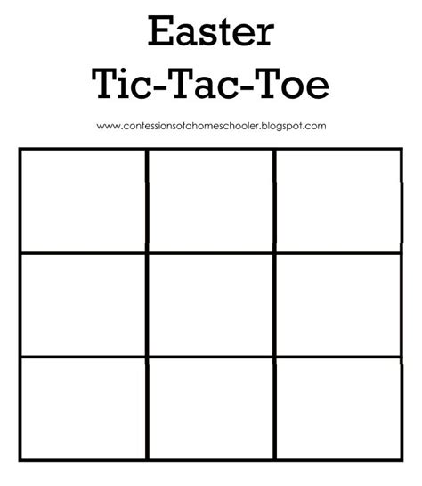 Large Tic Tac Toe Board Printable Printable Word Searches