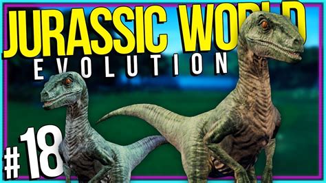 Jurassic World Evolution Raptors At Night 18 Youtube
