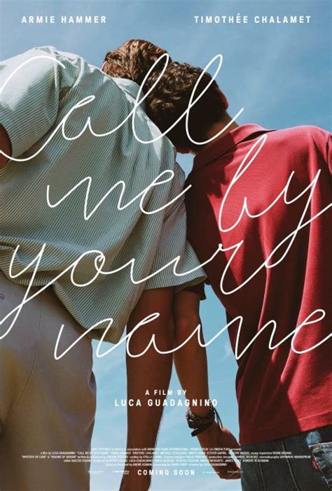 Call Me By Your Name HFF PosterSpy