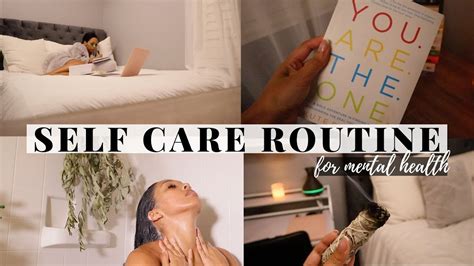 SELF CARE NIGHT ROUTINE Relax Reset Your Mental Health Hygiene Self Love YouTube