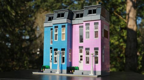 Lego Modular Urban Apartments⎜a Lego Moc Youtube