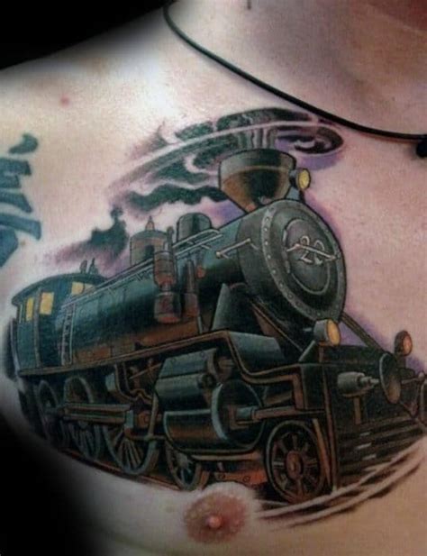 To cover it up, the artist used a sing needle and painstaking solid black work. 50 Chest Cover Up Tattoos For Men - Upper Body Design Ideas