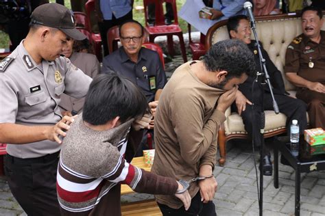 Two Men Publicly Caned In Indonesia For Gay Sex