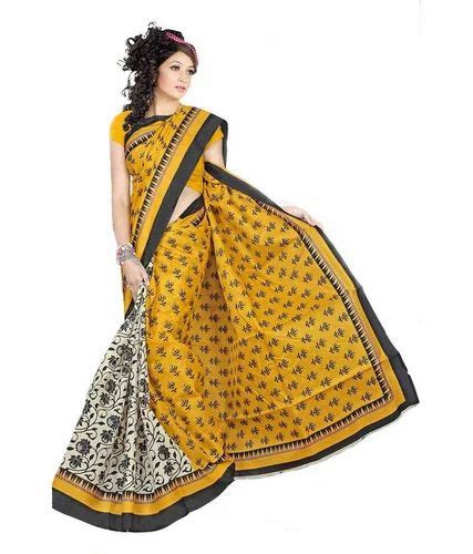 Bhagalpuri Silk Saree At Rs 399piece Bhagalpuri Silk Saree In Surat Id 10626103148
