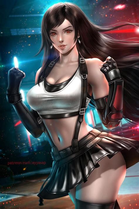 Tifa Lockhart By AyyaSAP On DeviantArt Tifa Lockhart Final Fantasy Artwork Video Games Girls