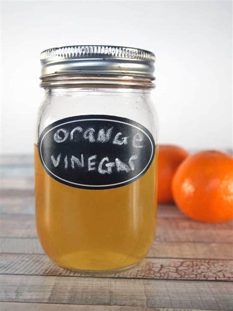 4 Ways To Use Homemade Orange Peel Vinegar Around The House