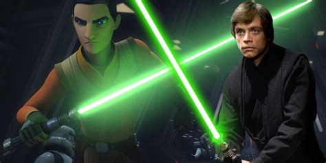 Star Wars Rebels Ezra Bridger Mirrored Luke Skywalker S Jedi Path