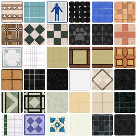 Mod The Sims The Ultimate Tile Flooring Collection