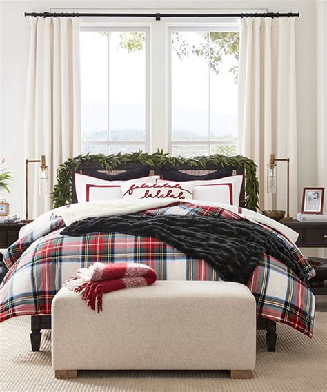 Denver Plaid Quilt Collection Christmas Plaid Bedding