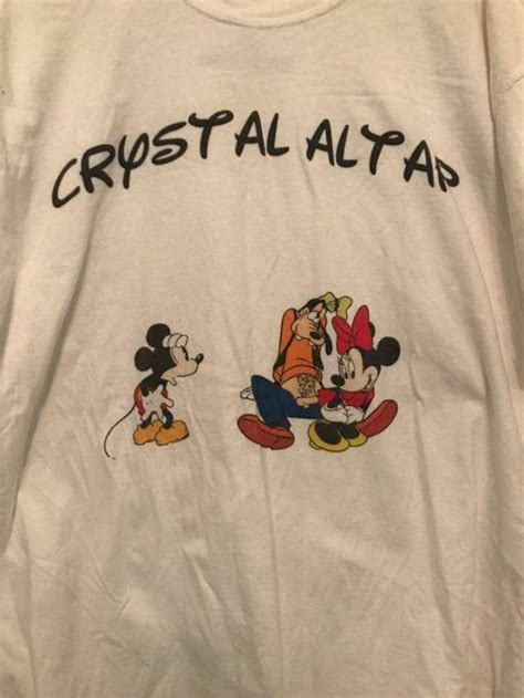 Mickey Mouse Vivienne Westwood Inspired Brand Shirt Crystal Altar