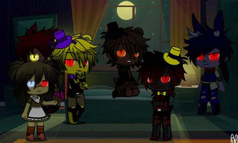 Nightmare Animatronics In Gacha Club Gacha Fnaf World Amino