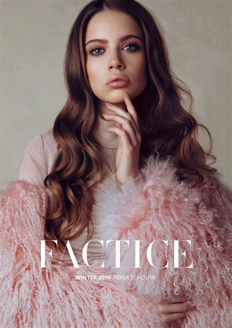 Factice Magazine Winter 2016 Xenia Tchoumi By Rossella Vanon