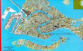 Map of Venice, Italy