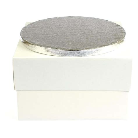 12 Inch 30cm Silver Cake Drum Thick Board Box Combo From Only £169