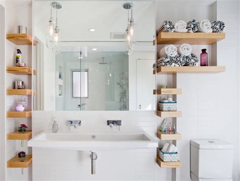 18 Bathroom Floating Shelves Designs Ideas Design Trends Premium