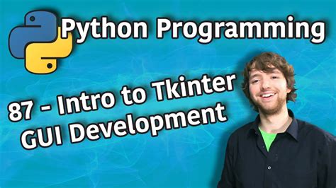 Intro To Tkinter GUI Development Python Programming