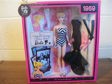 Original Fashion Model Barbie 1959 From Barbie Collector 50th
