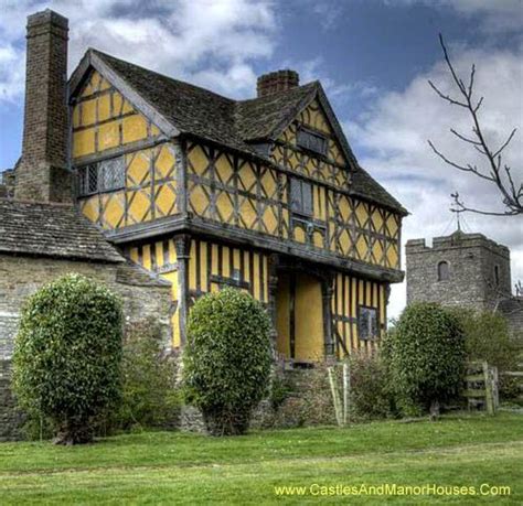 Main Entrance Stokesay Castle Shropshire England