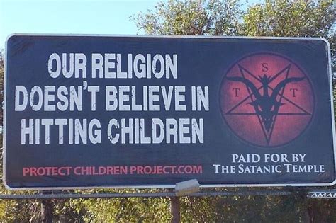 Satanic Church Shames District Over Corporal Punishment