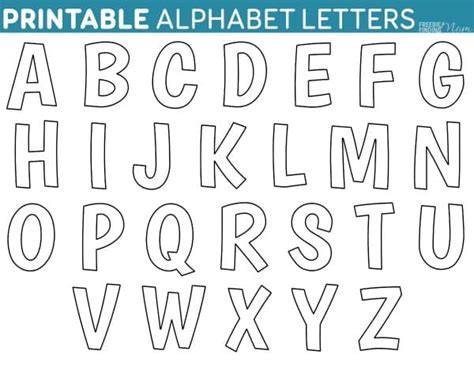 Cut Out Printable 3d Alphabet Letters Template 10 Best Printable
