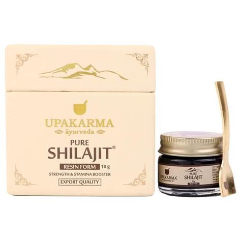 Buy Upakarma Ayurveda Original Pure Shilajit Shilajeet Resin Form For
