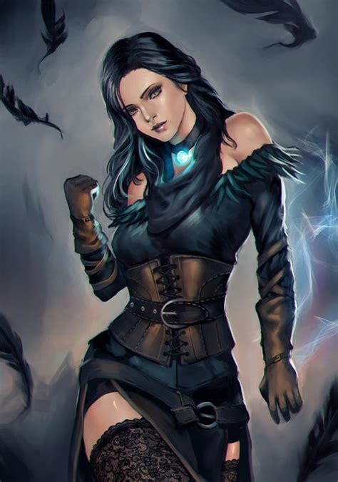 Witcher 3 Yennefer Alternative Costume By Phamoz On Deviantart