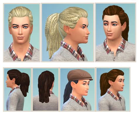 Dreads Ponytail The Sims 4 Catalog